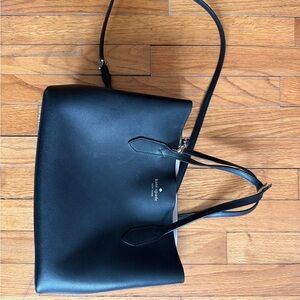 Kate Spade Black Shoulder Tote Bag